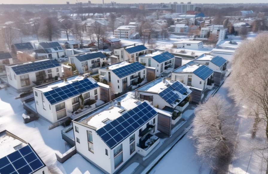 Zima fotovoltaice nevadí. Slunečné mrazivé dny jsou dokonce nejlepší